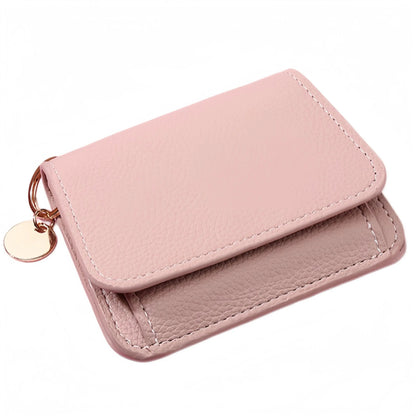 💖Hot 50% OFF🌹RFID Short Wallets for Women – Fashionable Card Holder with Key Ring & Coin Purse