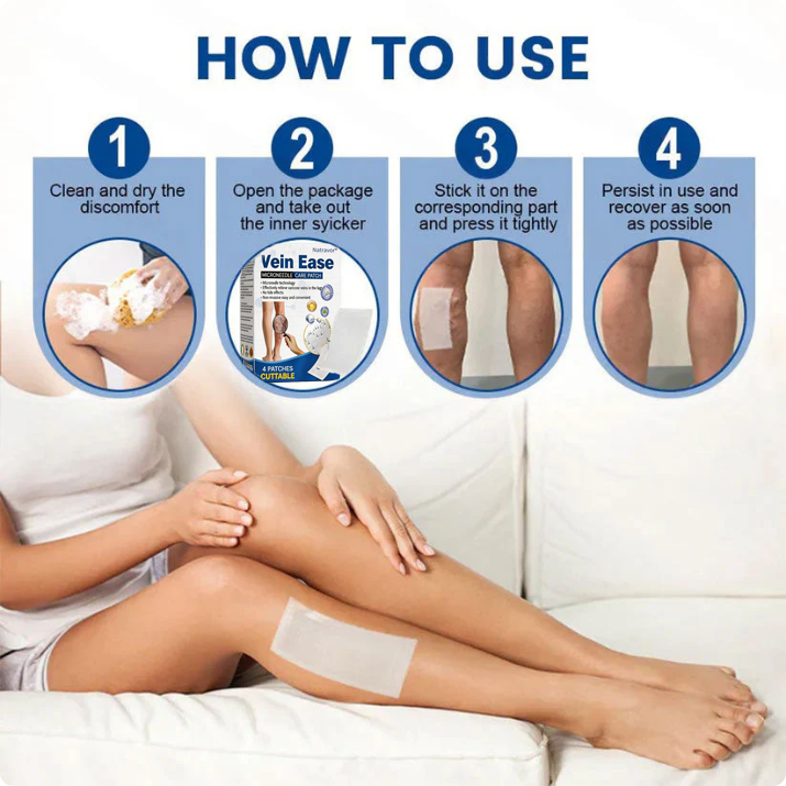IE👨‍⚕️✅ Natravor® VeinEase Microneedle Care Patch ⚡ Fast Comfort, Lasting Leg Support