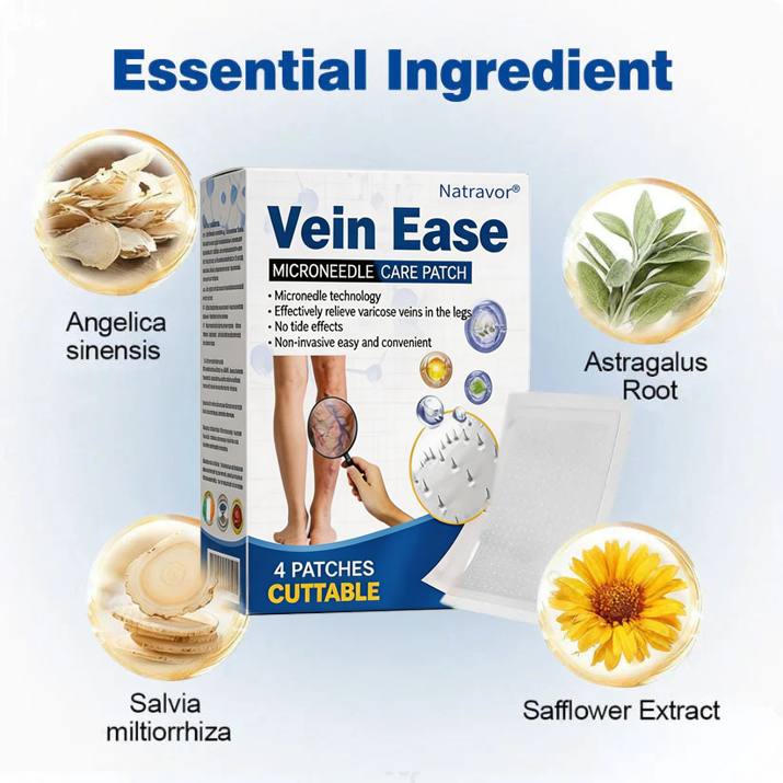 IE👨‍⚕️✅ Natravor® VeinEase Microneedle Care Patch ⚡ Fast Comfort, Lasting Leg Support